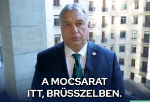 Orbán lecsapoljuk a mocsarat Brüsszelben
