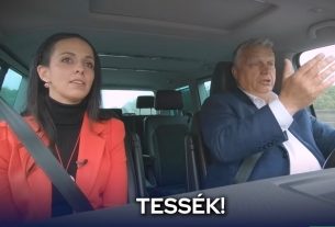 37-es út Orbán Viktor és Koncz Zsófia